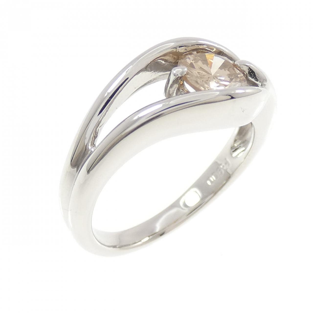 PT900 ダイヤモンド リング 0.730CT