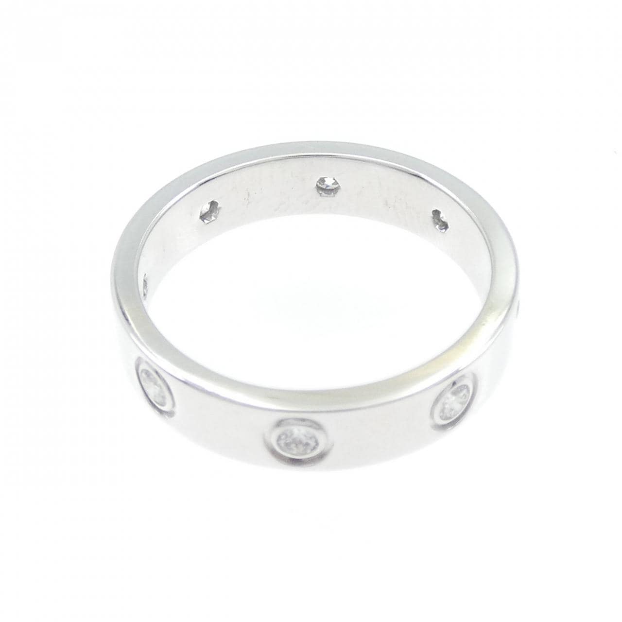 カルティエ ミニラブ フルダイヤ リング