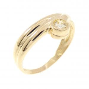 K18YG ダイヤモンド リング 0.11CT