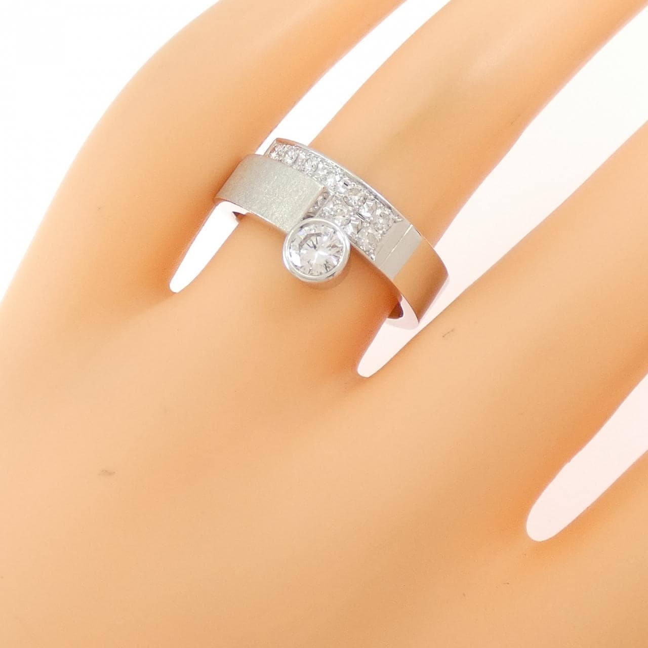 キウチケンジ ダイヤモンド リング 0.301CT