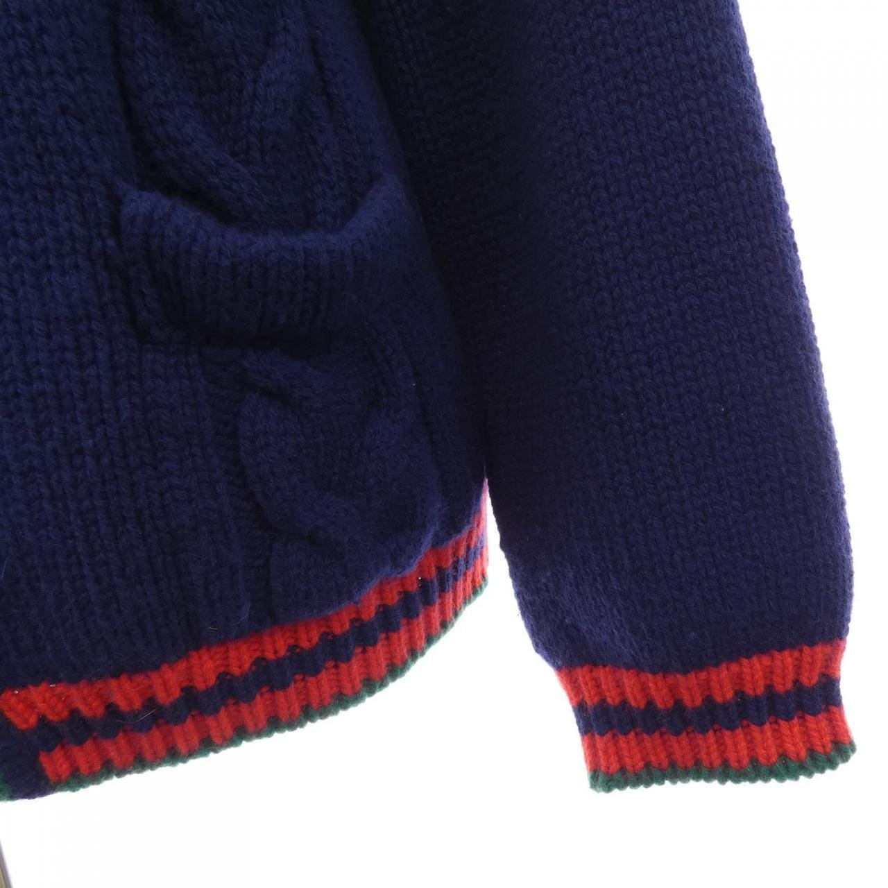 グッチ GUCCI オーバーサイズケーブルニットカーディガン 497037-X1561 カーディガン