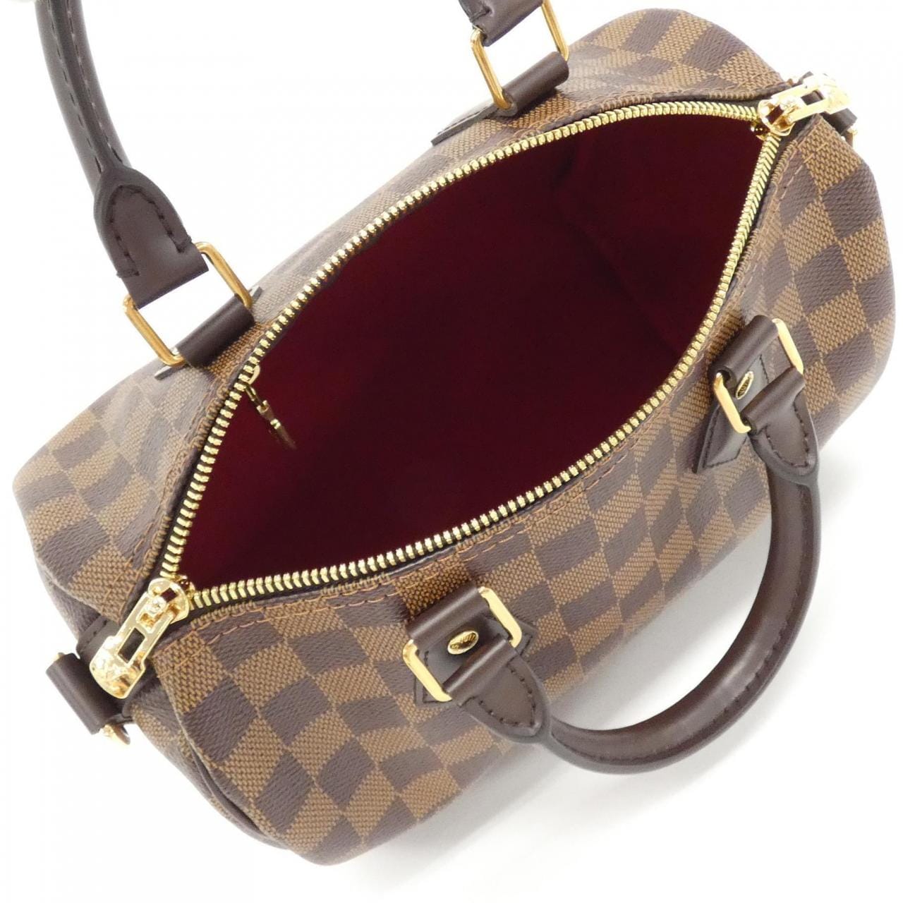 LOUIS VUITTON Damier Speedy Bandouliere 25 厘米 N41368 波士顿包