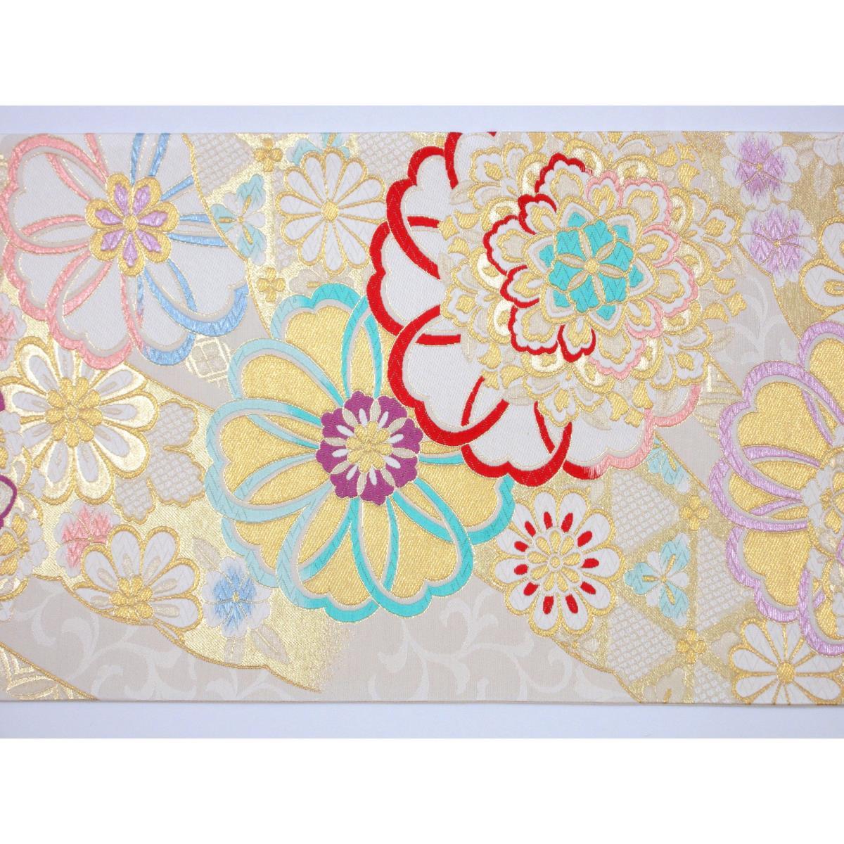 袋帯　芯なし仕立