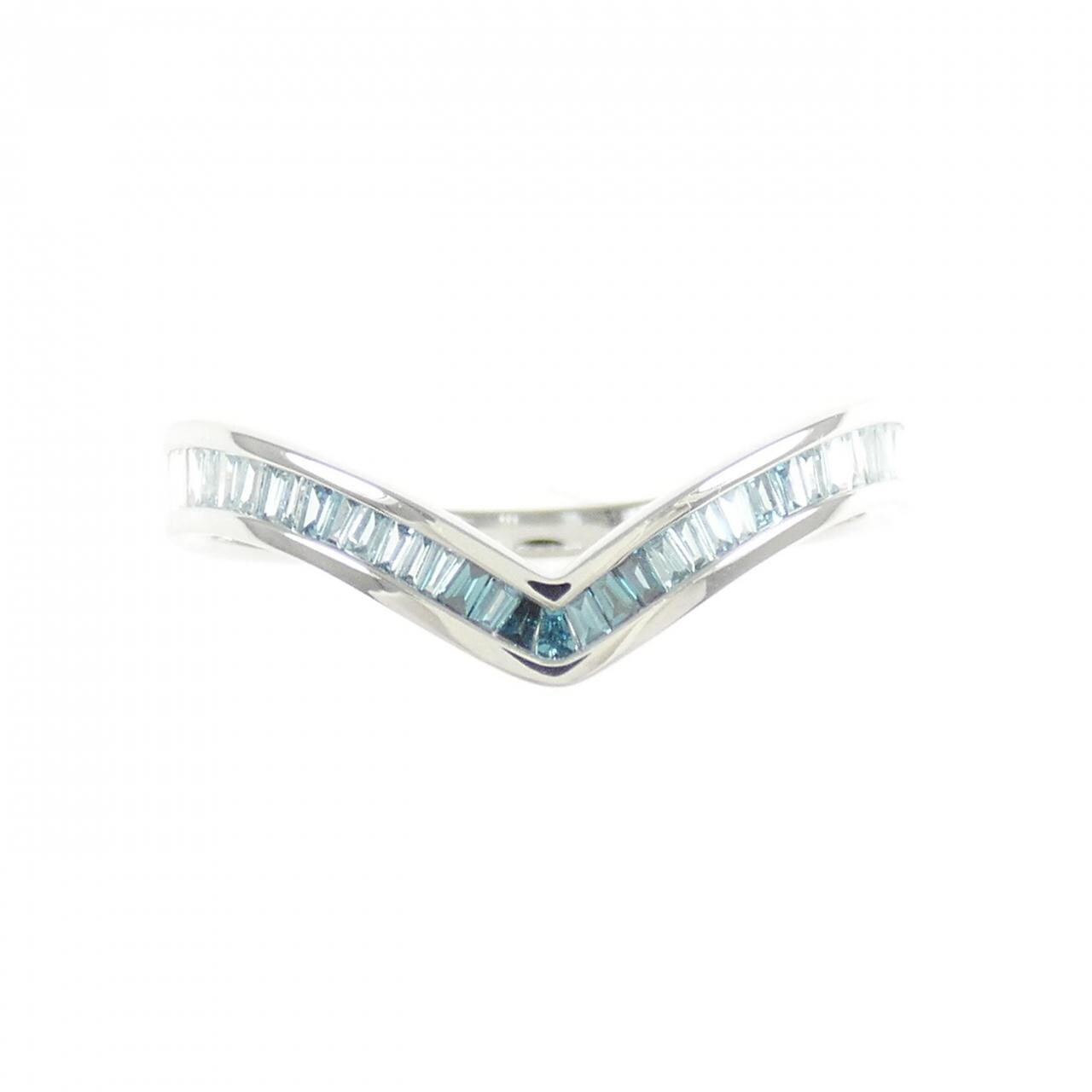 K18WG ダイヤモンド リング 0.30CT