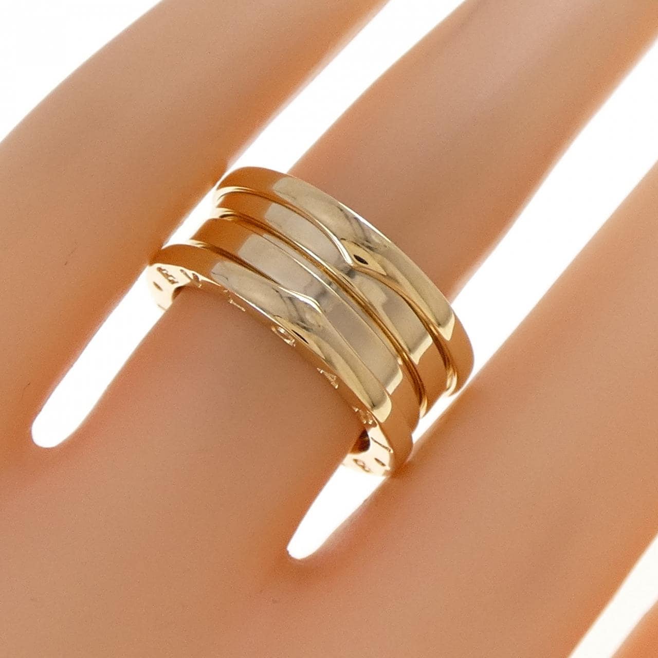 ブルガリ B.zero1 3バンド リング