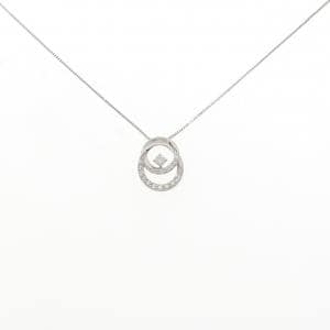PT900/PT850 ダイヤモンド ネックレス 0.16CT