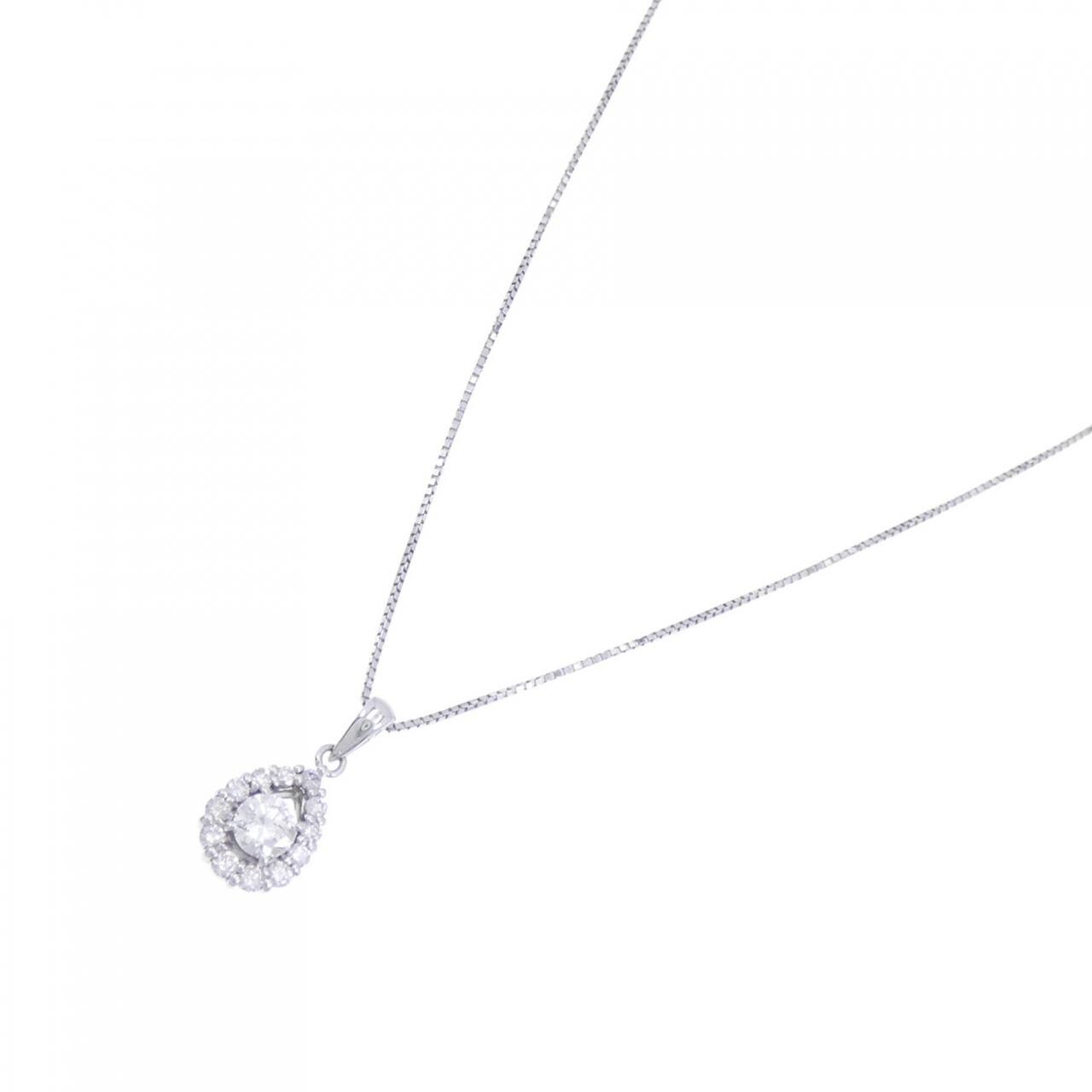 コメ兵｜K18WG ダイヤモンド ネックレス 0.33CT｜ジュエリー