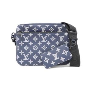 [未使用品] LOUIS VUITTON Monogram Shadow Trio 邮差包 M24753