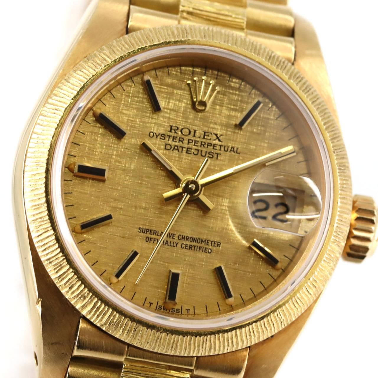 ロレックス デイトジャスト 69278 YG 自動巻