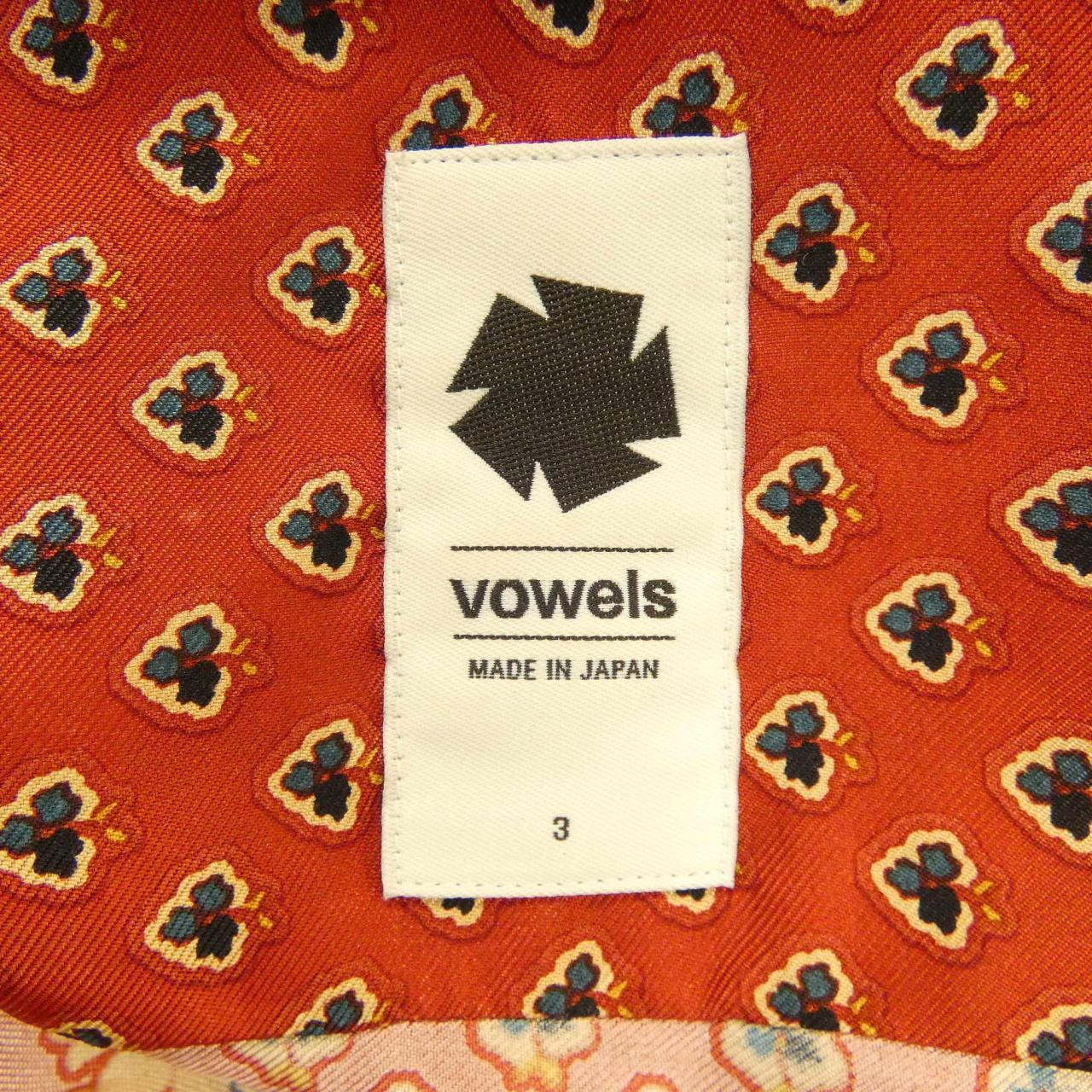 VOWELS シャツ