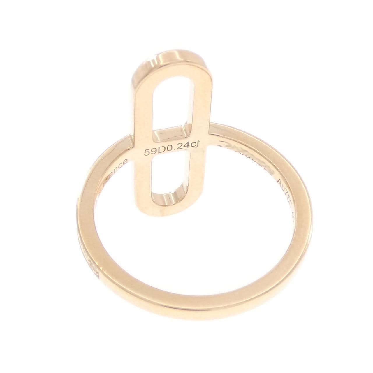 エルメス エヴァー シェーヌダンクル リング 0.24CT