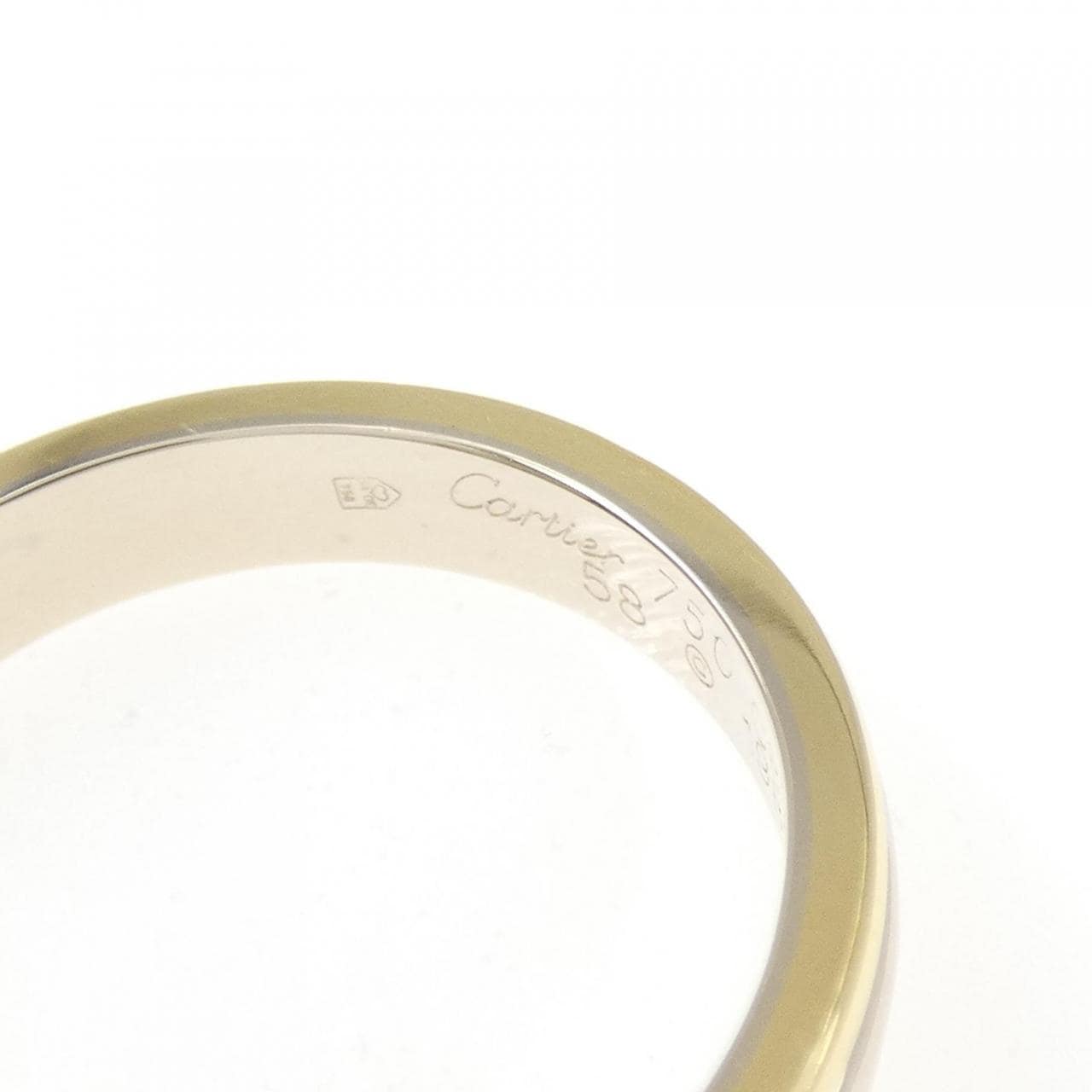 カルティエ スリーゴールドウェディング リング