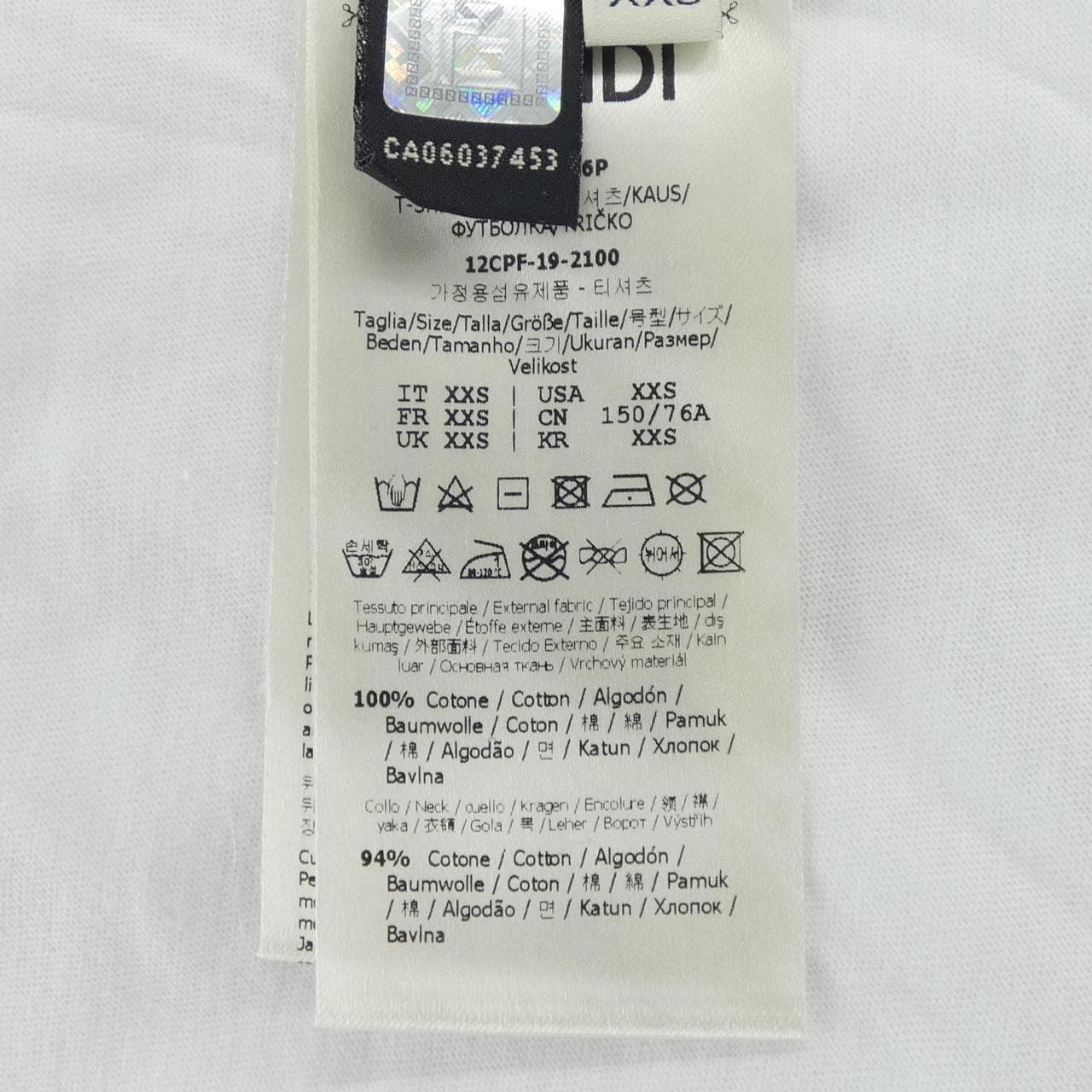 フェンディ FENDI FS7011 AA6P Tシャツ