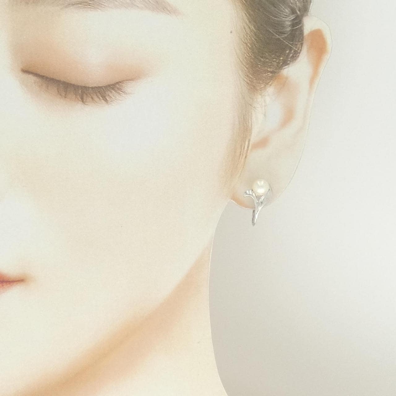 ミキモト アコヤパール イヤリング 5.5mm