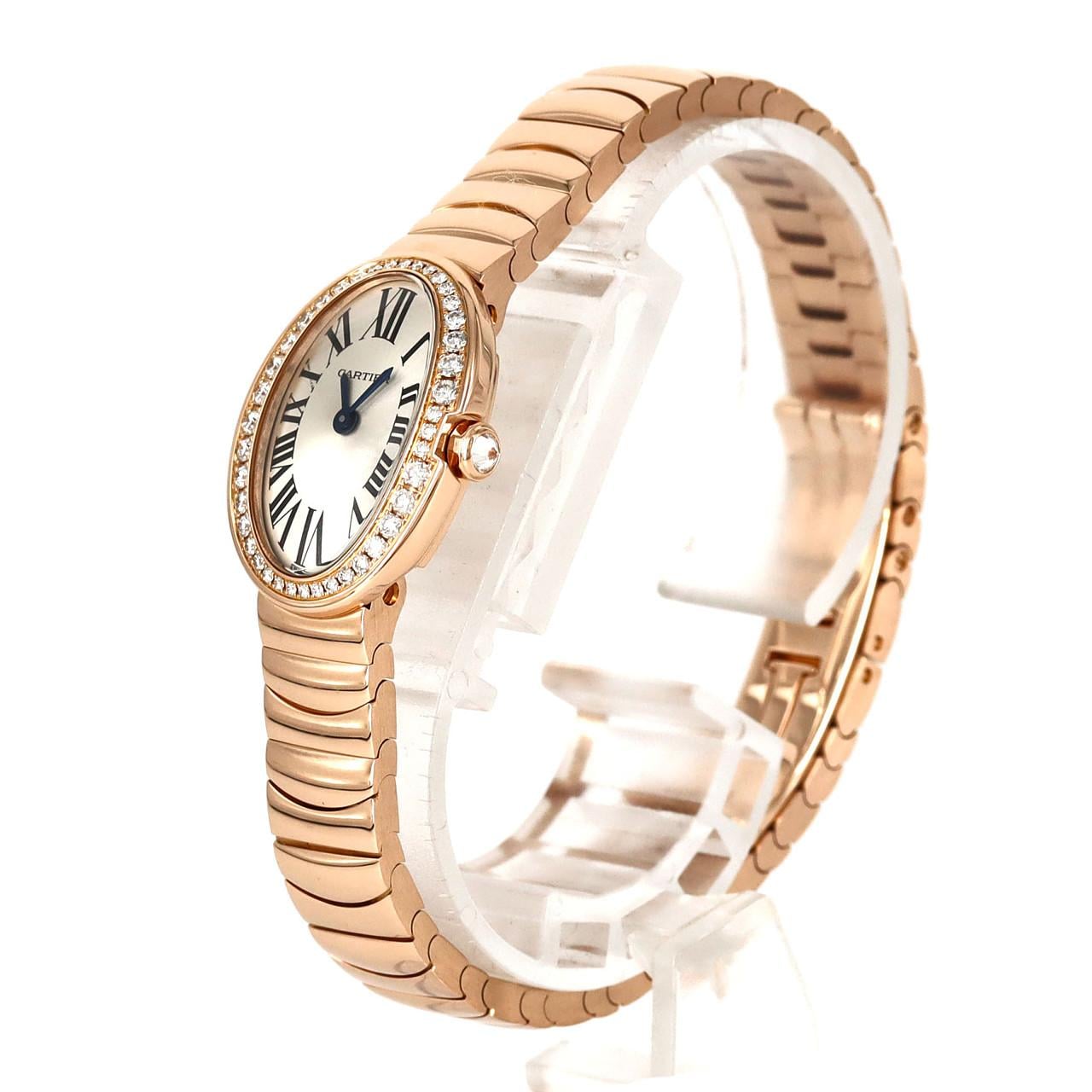 Cartier Mini Baignoir PG/D WB520026 PG/RG石英