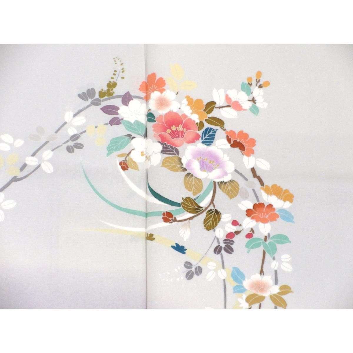 【未使用品】訪問着　友禅加工ボカシ染