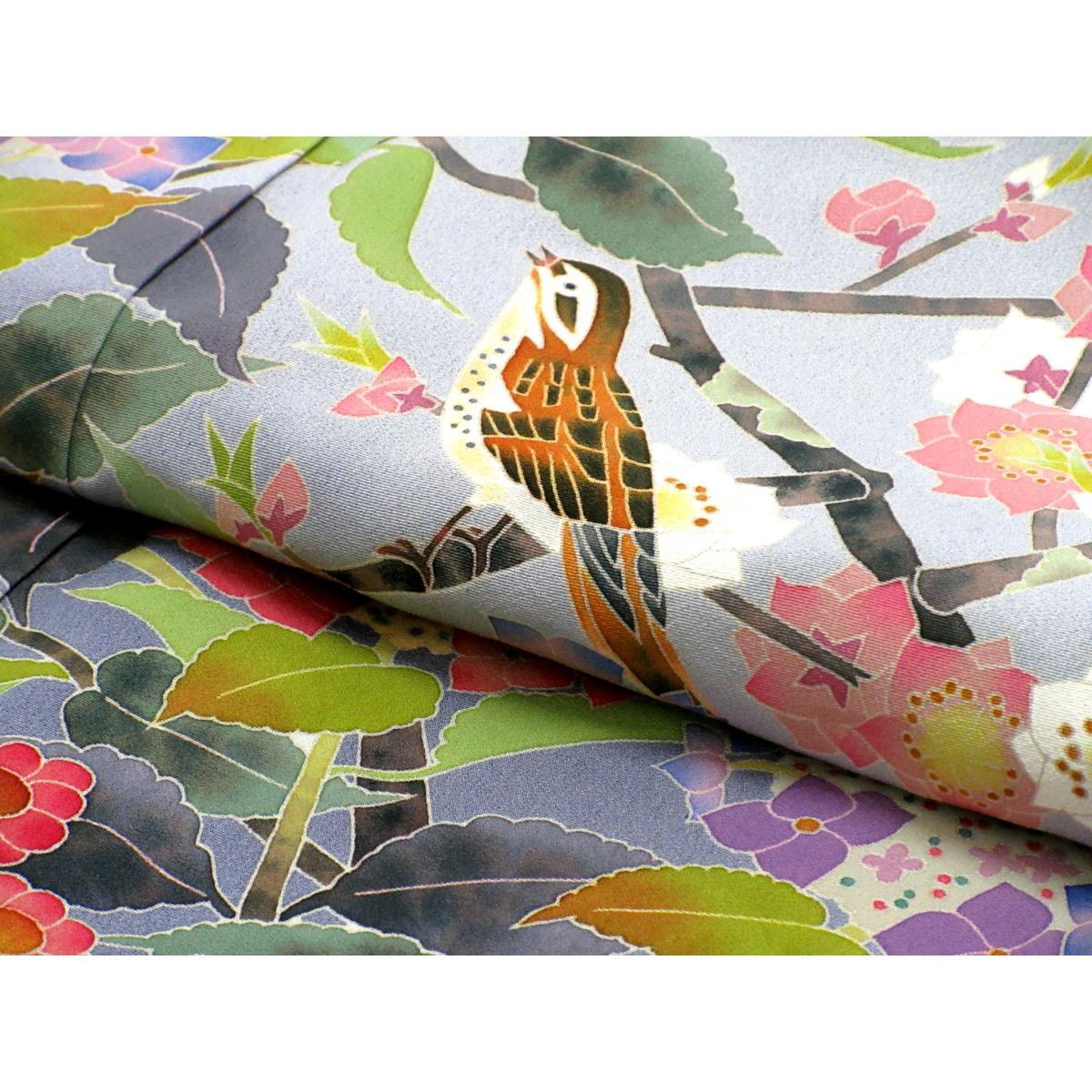 【未使用品】黒留袖　口野春峰　下り藤【本加賀友禅】