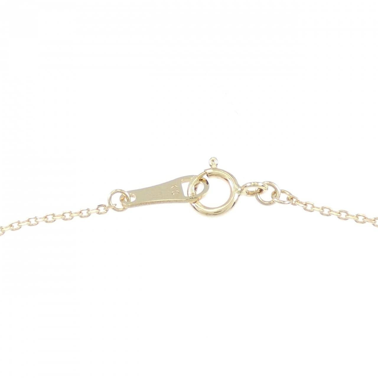 アガット リボン ダイヤモンド ブレスレット 0.07CT