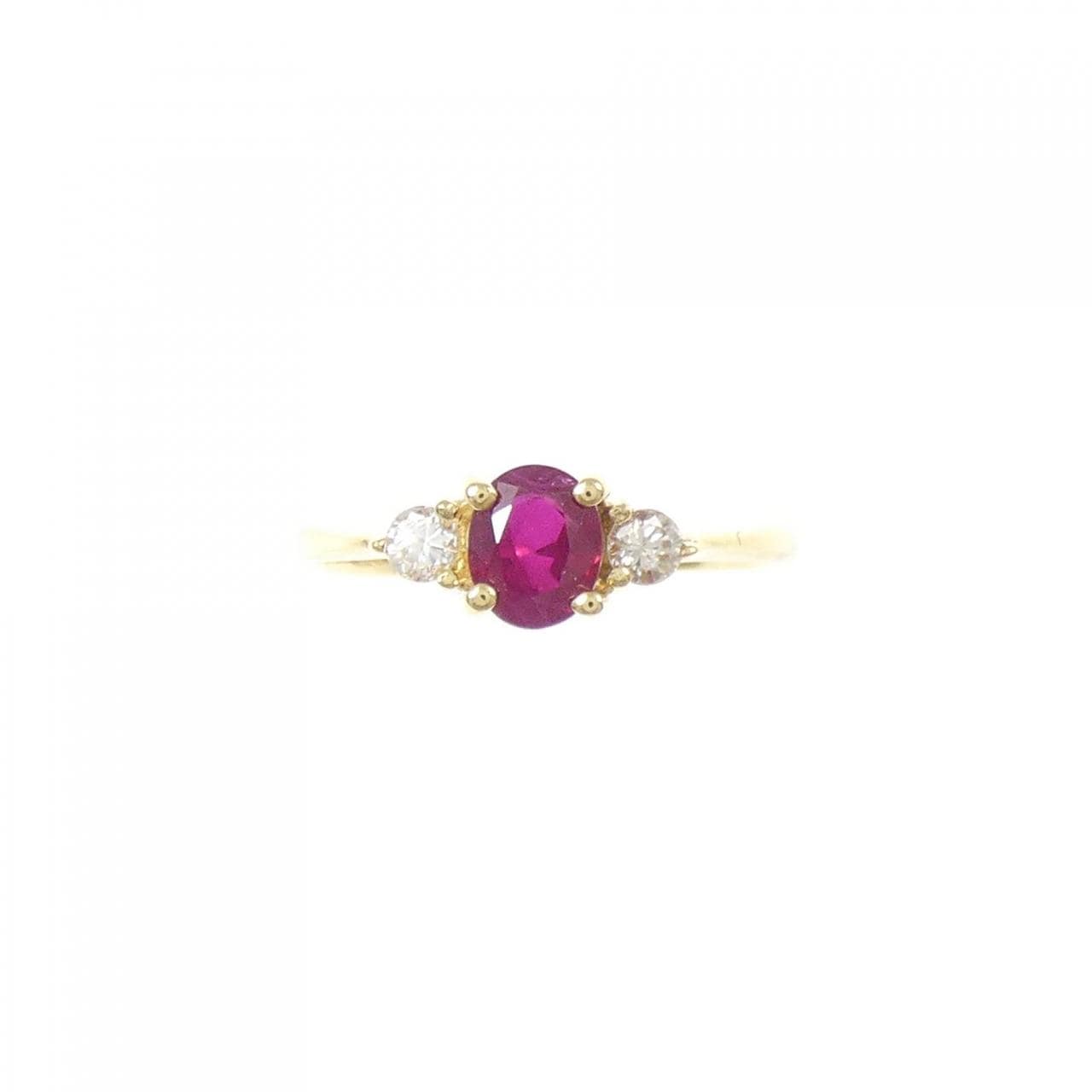 750YG ルビー リング