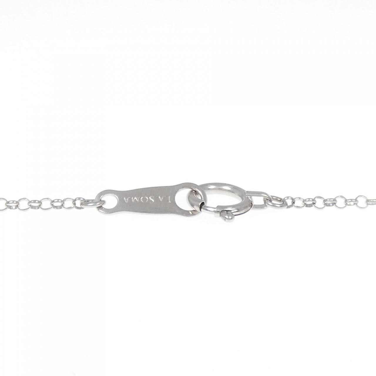 K18WG ダイヤモンド ネックレス 0.29CT