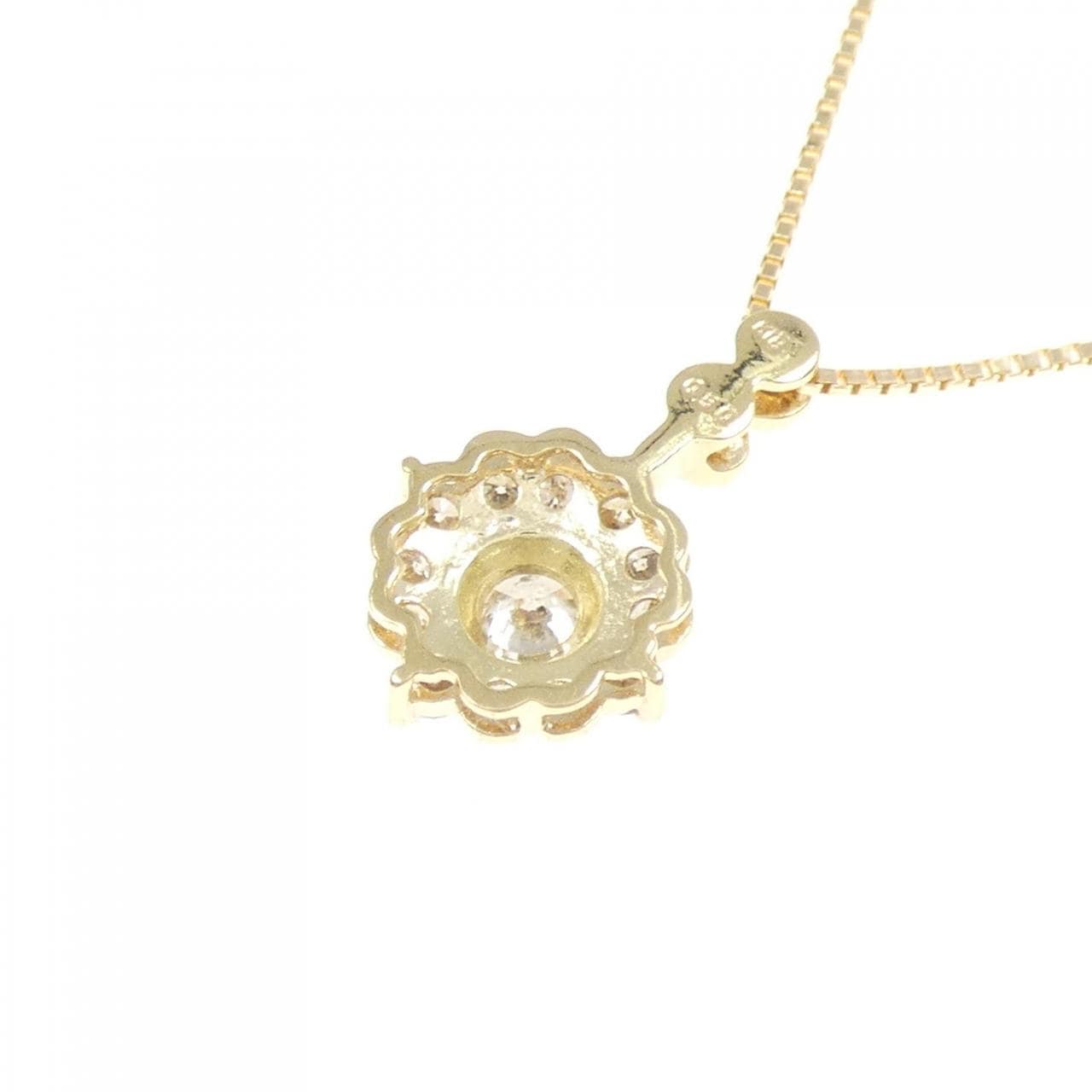K18YG ダイヤモンド ネックレス 0.50CT