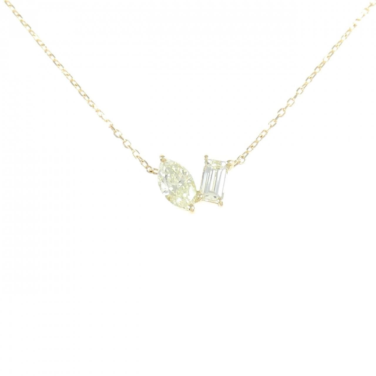 【新品】K18YG ダイヤモンド ネックレス 0.50CT