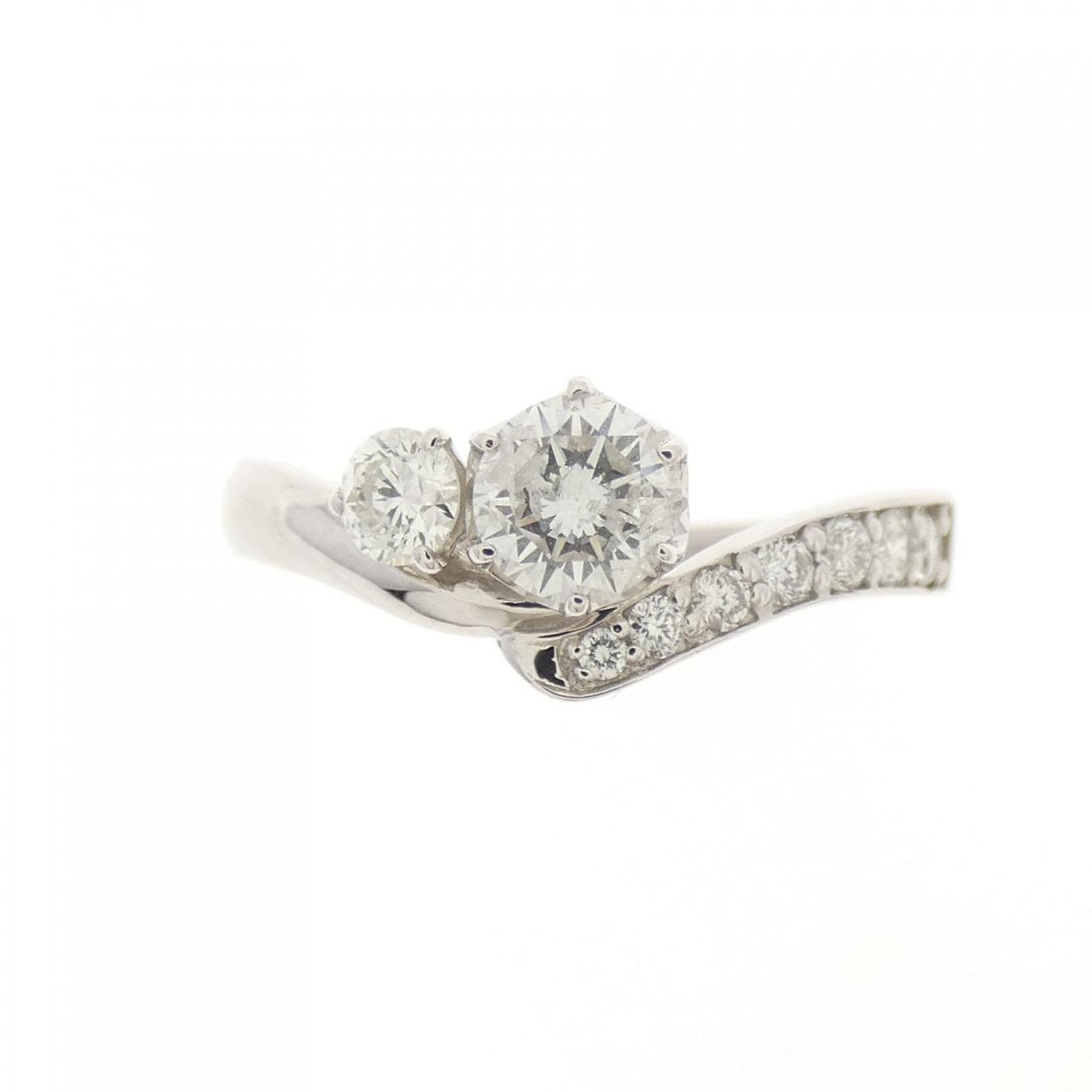 PT ダイヤモンド リング 0.344CT