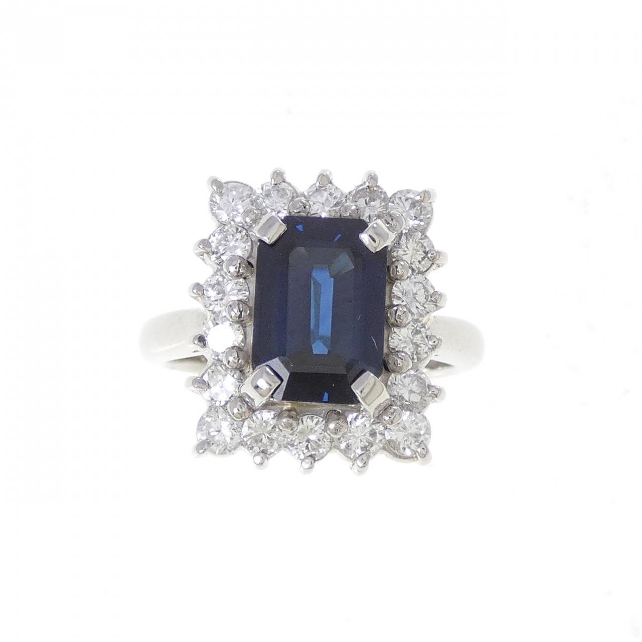 PT900 サファイヤ リング 2.703CT