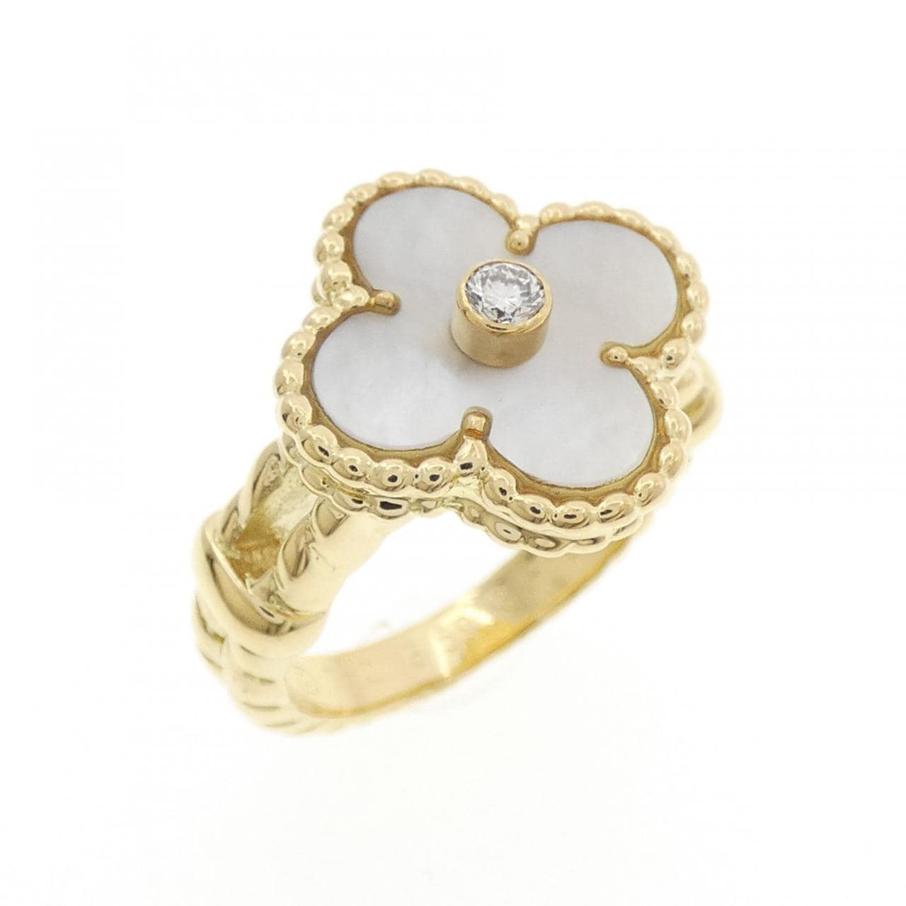 ヴァンクリーフ&アーペル ヴィンテージアルハンブラ リング