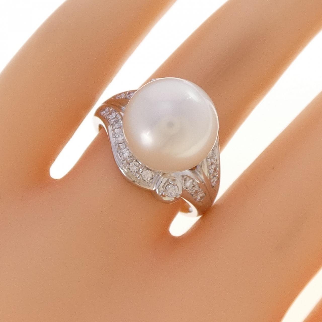 タサキ 白蝶パール リング 11.5mm