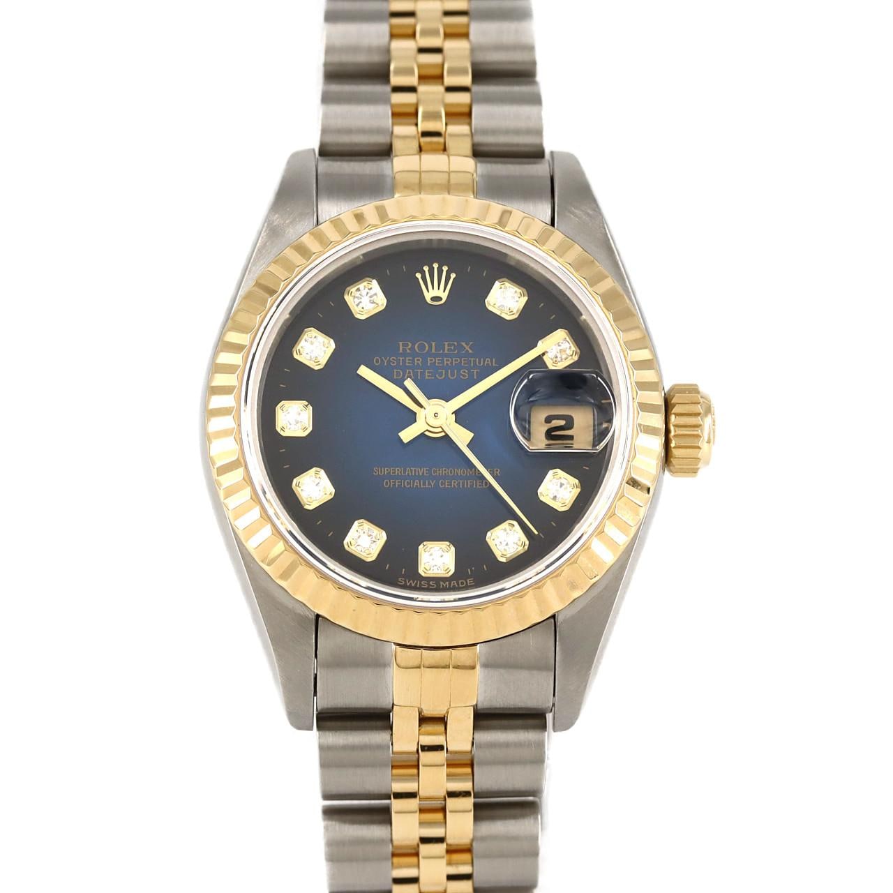 ROLEX Datejust 69173G SSxYG自动上弦W 编号