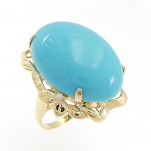 K18YG ターコイズ リング