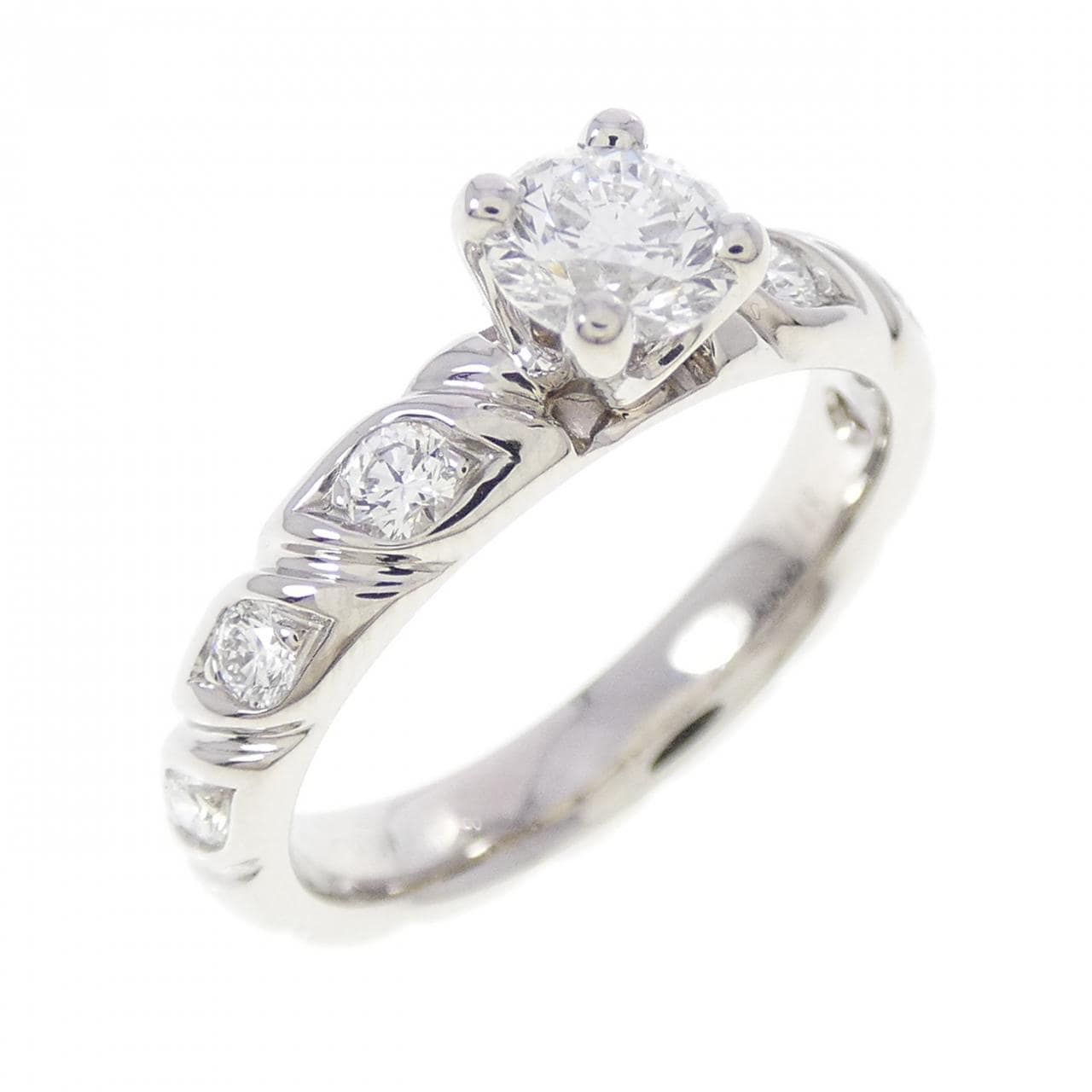 ショーメ トルサード マルチストーンリング 0.37CT E VVS1 3EXT