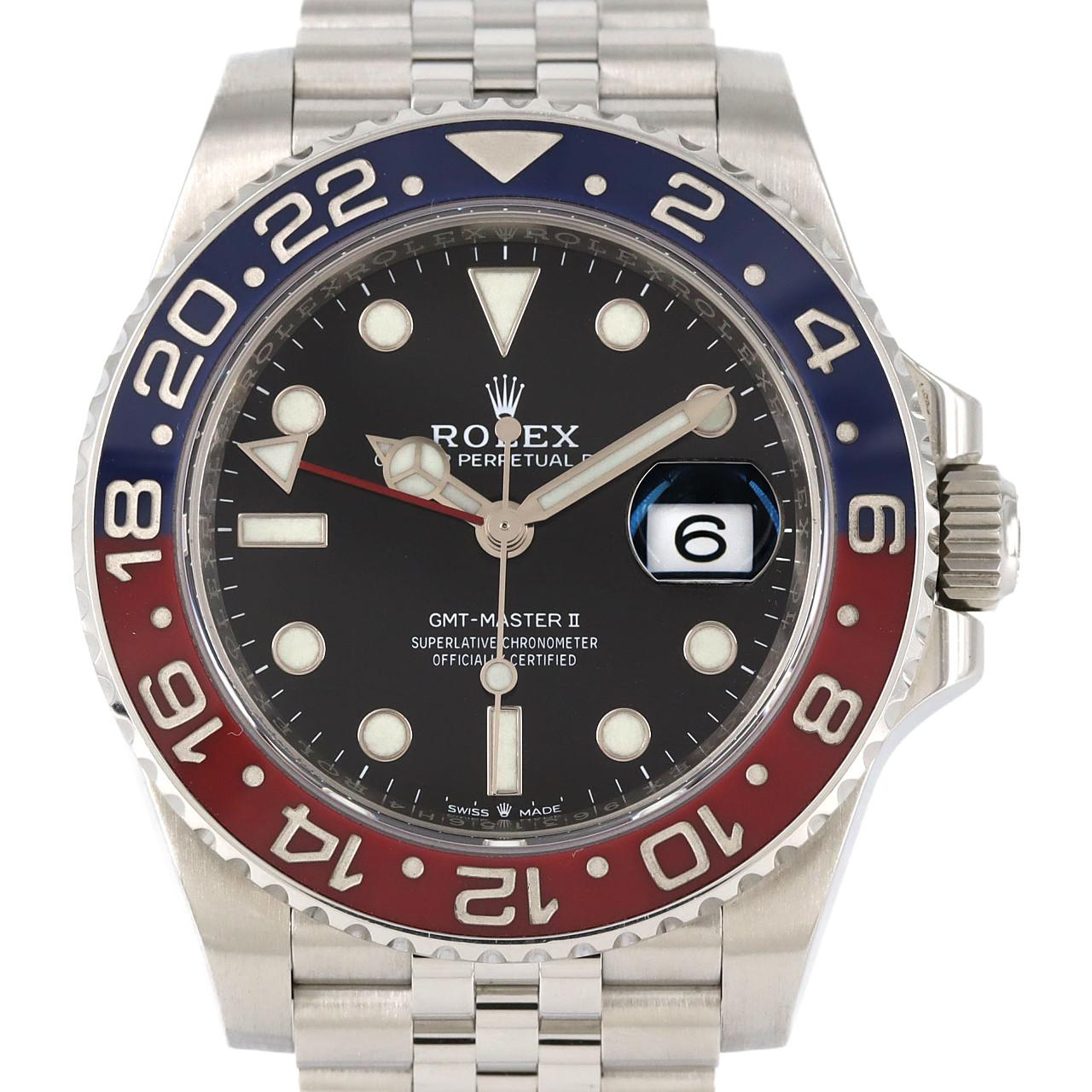 ロレックス GMTマスターⅡ 126710BLRO･5 SS 自動巻 ランダム番