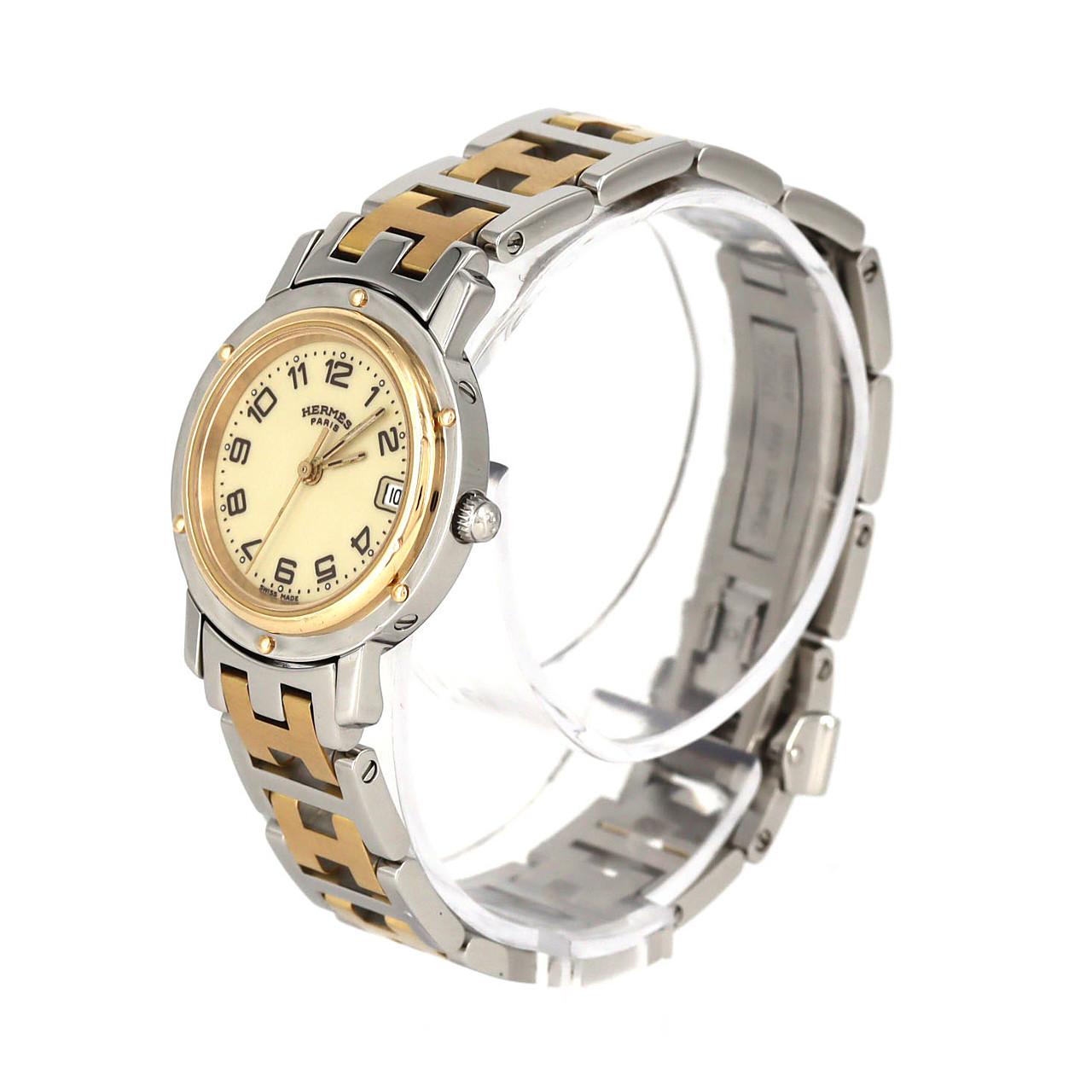 エルメス クリッパー コンビ CL4.220 SSxGP クォーツ