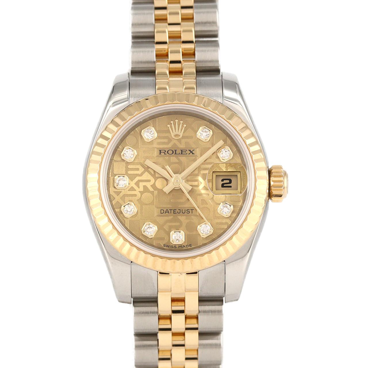 ロレックス デイトジャスト 179173G SSxYG 自動巻 G番