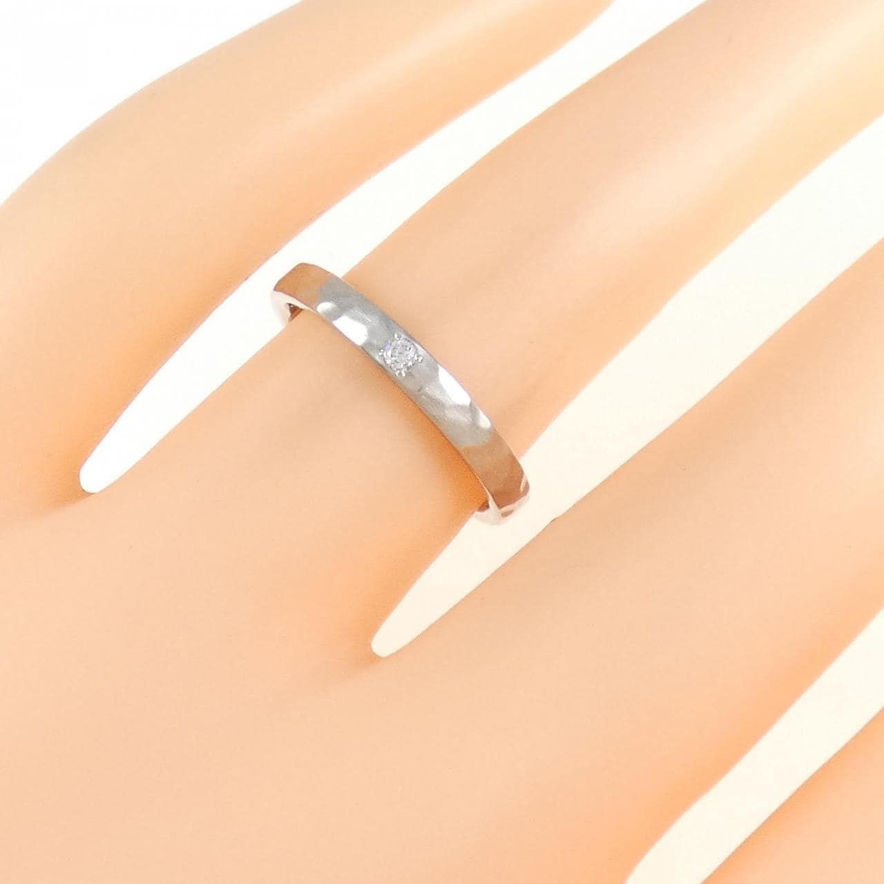 PT999 ダイヤモンド リング 0.02CT