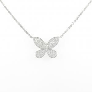 グラフ パヴェ バタフライ ミニ ネックレス