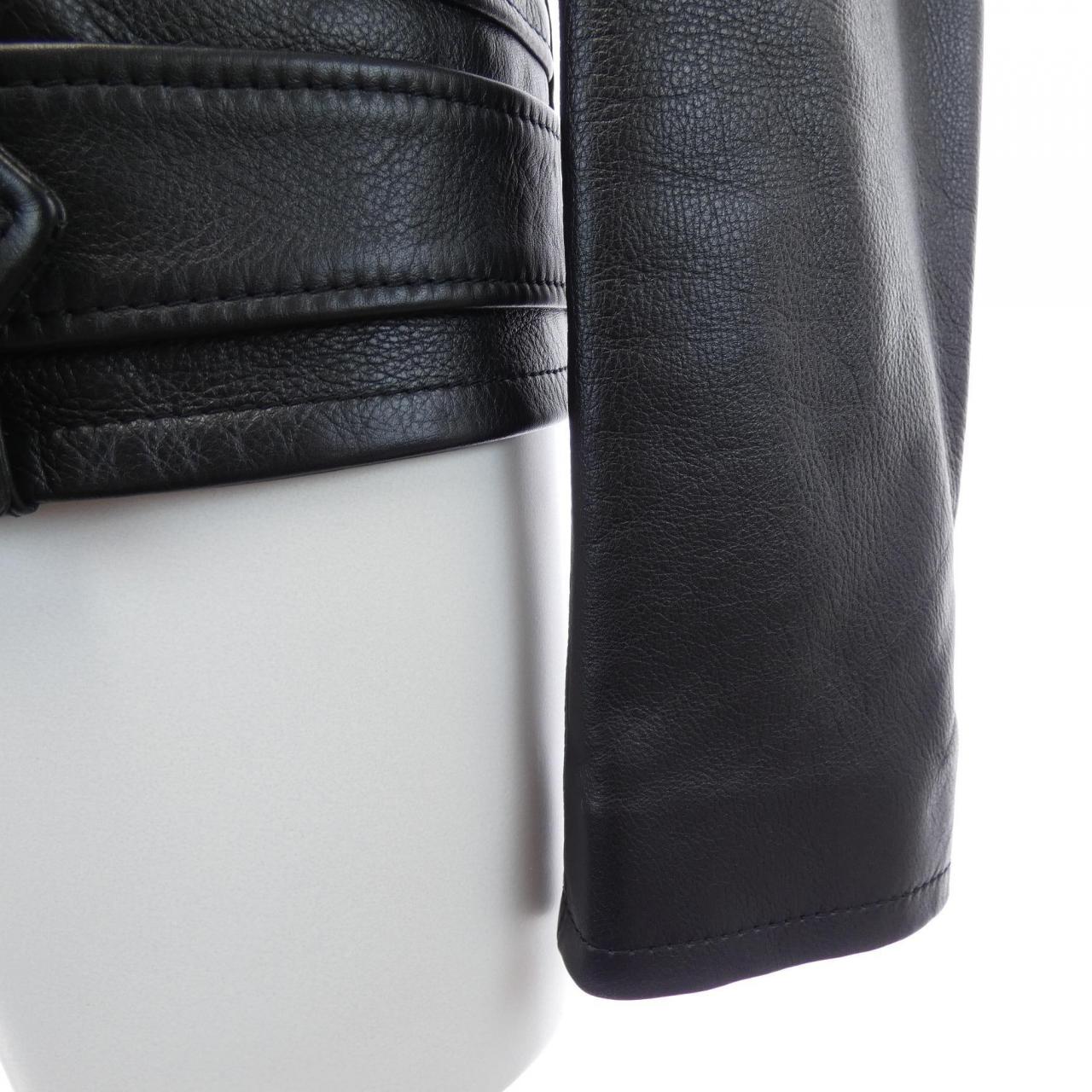 セリーヌ CELINE クラシックバイカージャケット 2E158599E レザーライダースジャケット