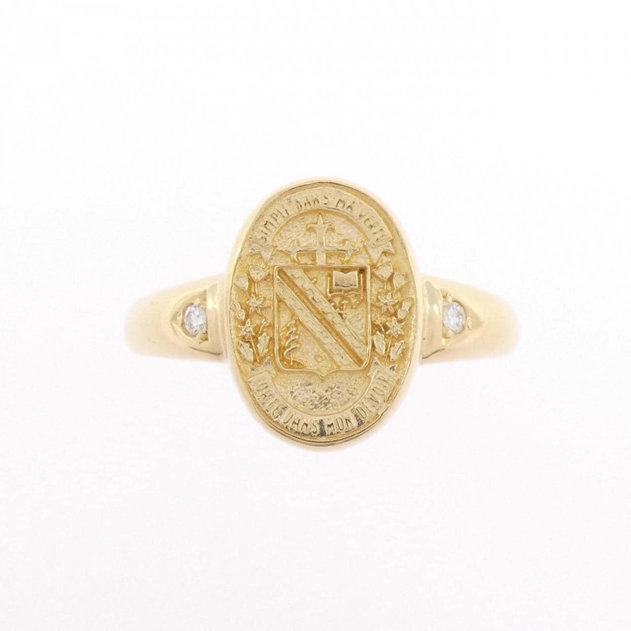 K18YG ダイヤモンド リング 0.03CT