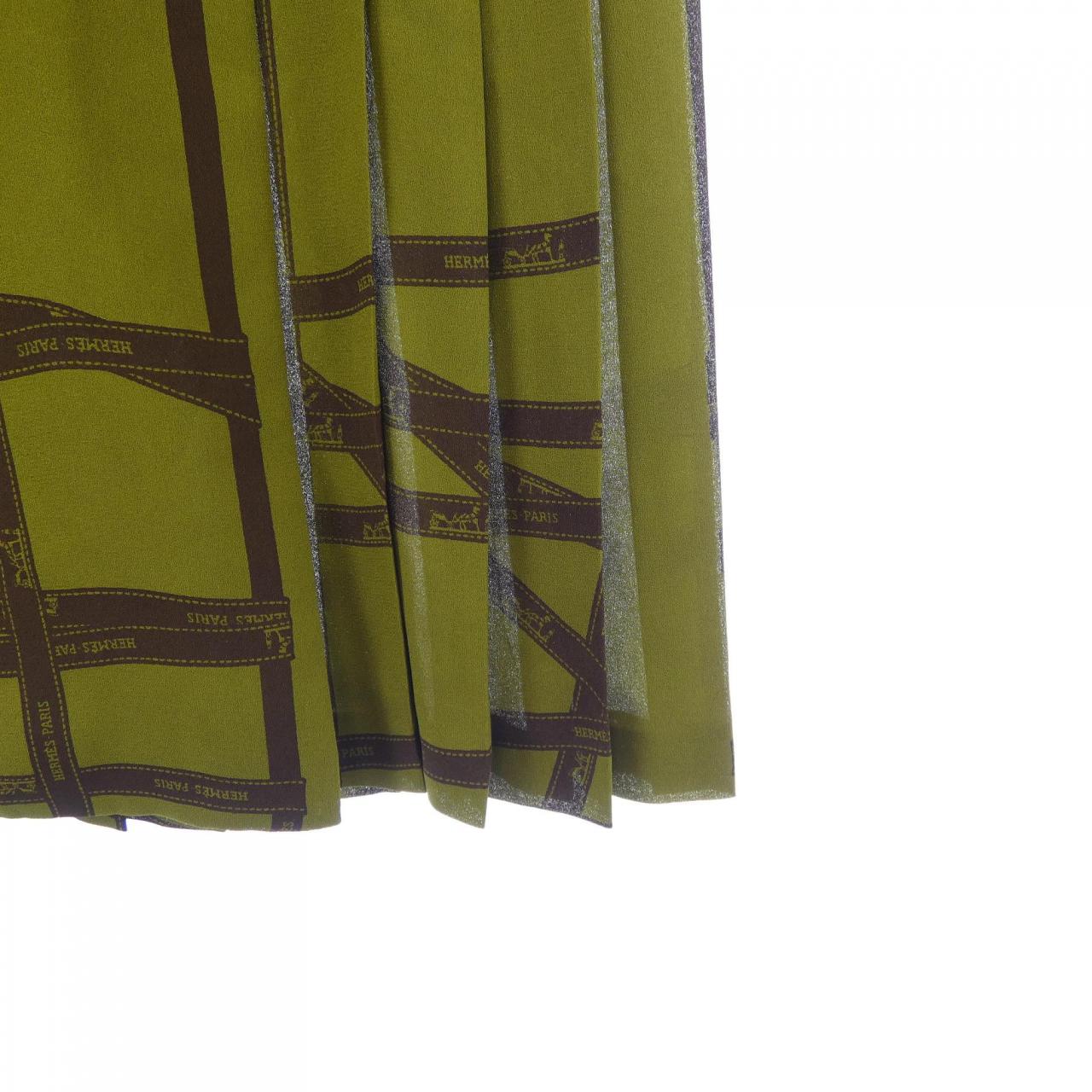 エルメス HERMES ボリュデュック sh052 スカート