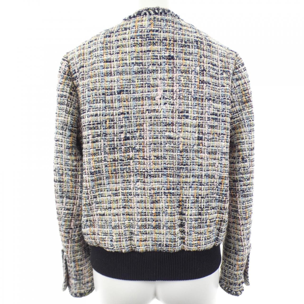 【ヴィンテージ】シャネル CHANEL P22969V13789 04P ノーカラージャケット