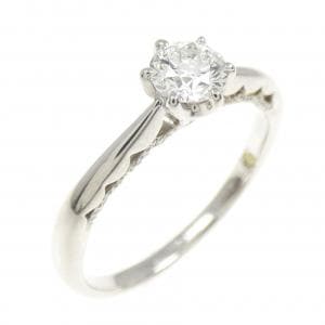 PT950 ダイヤモンド リング 0.359CT G VS1 EXT H&C