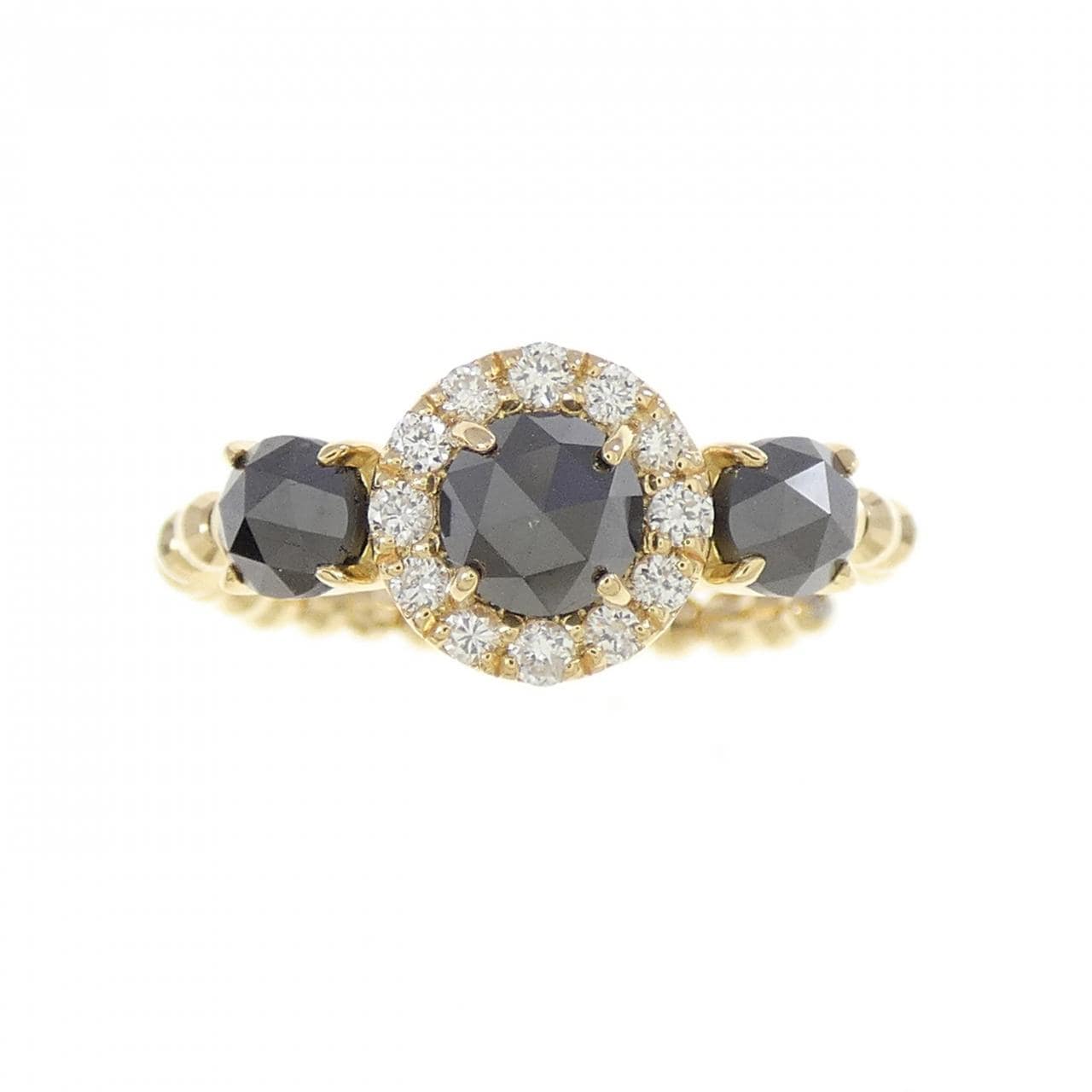 K18YG ダイヤモンド リング 0.70CT