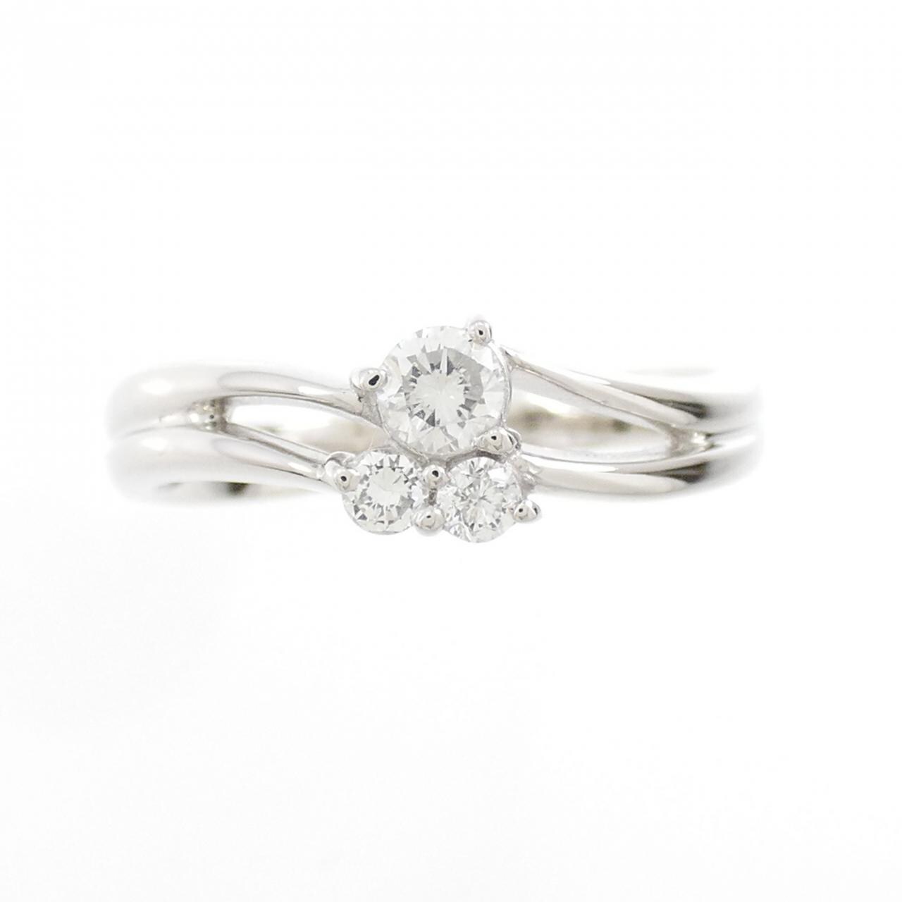 PT900 ダイヤモンド リング 0.22CT