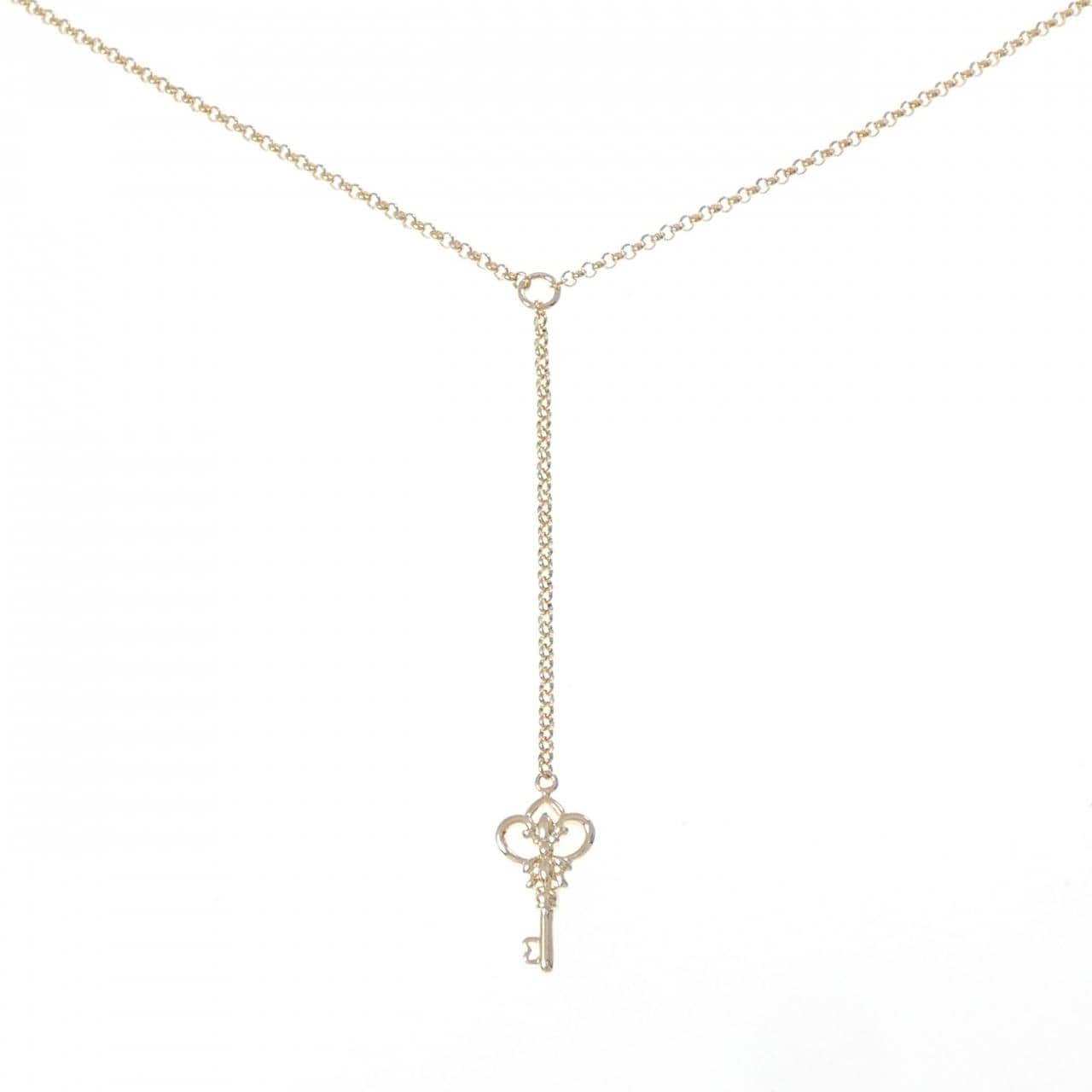 K18YG キー ネックレス