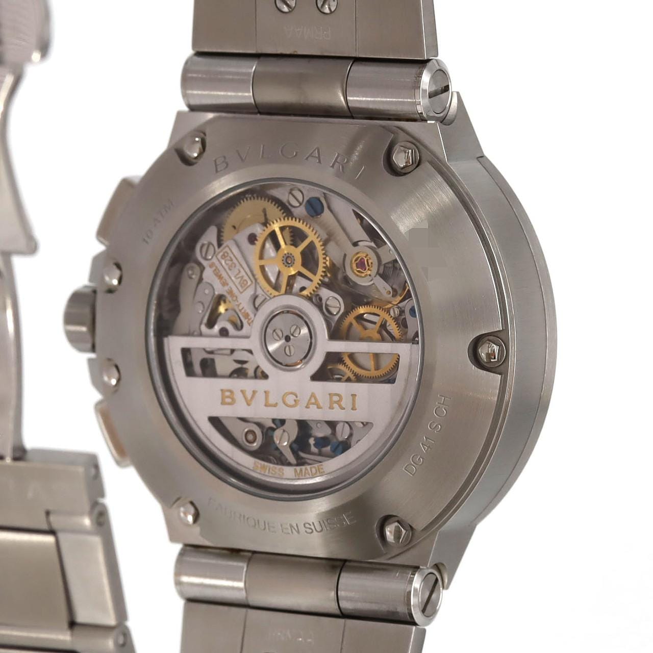 ブルガリ ディアゴノヴェロチッシモ DG41SCH/DG41BSSDCH SS 自動巻