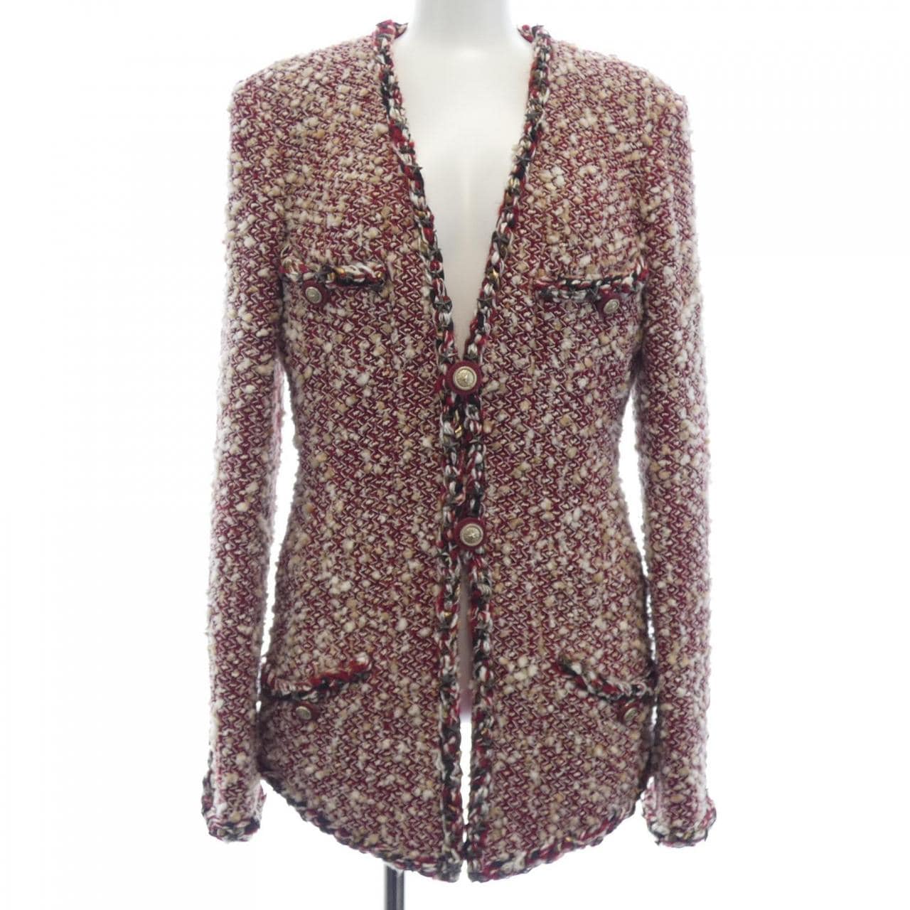 シャネル CHANEL P49462V36352 ノーカラージャケット