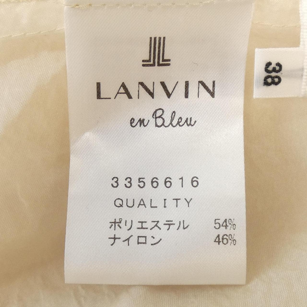 LANVIN on blue LANVIN en Bleu shirt