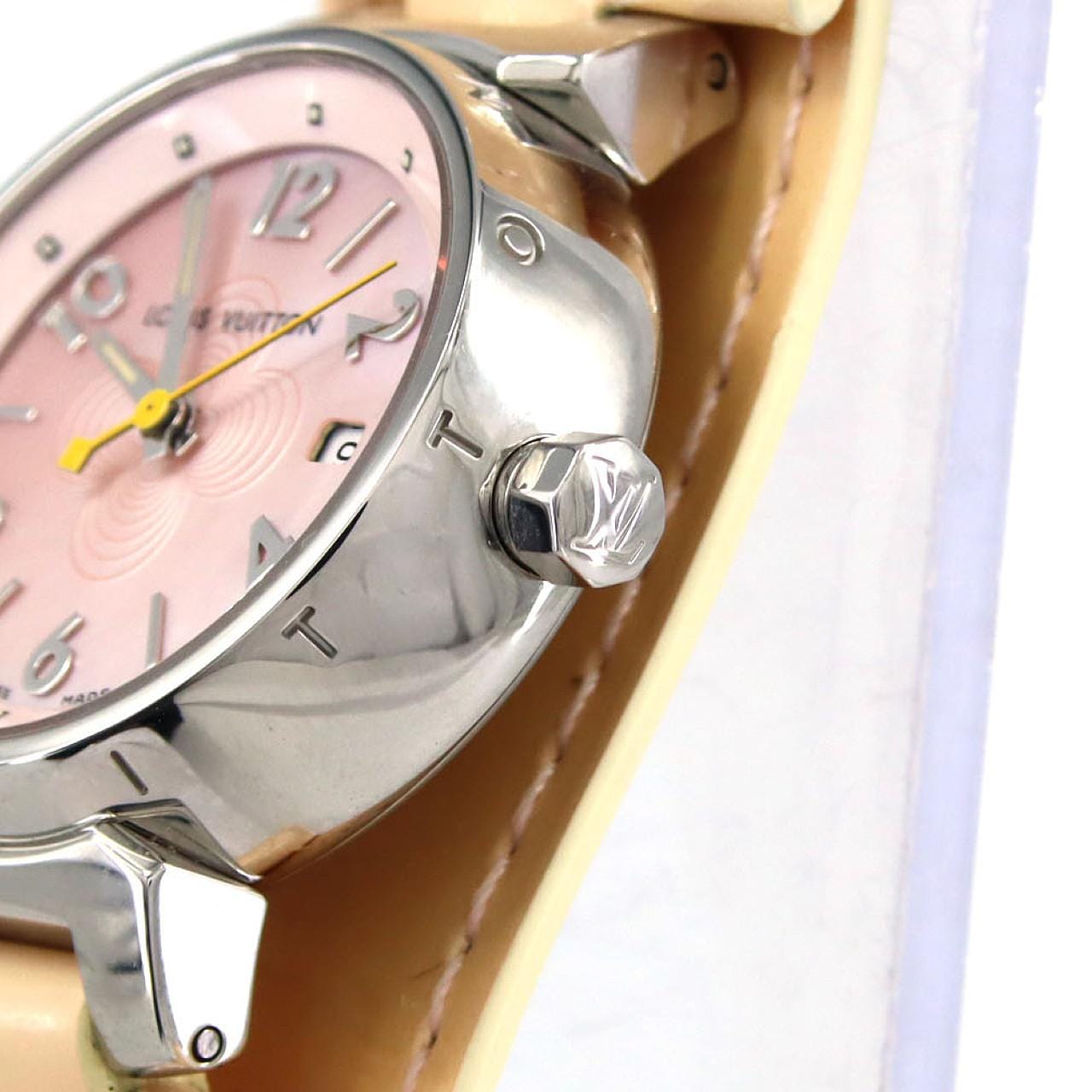 ルイヴィトン タンブール･ワイドストラップ Q1216 SS クォーツ